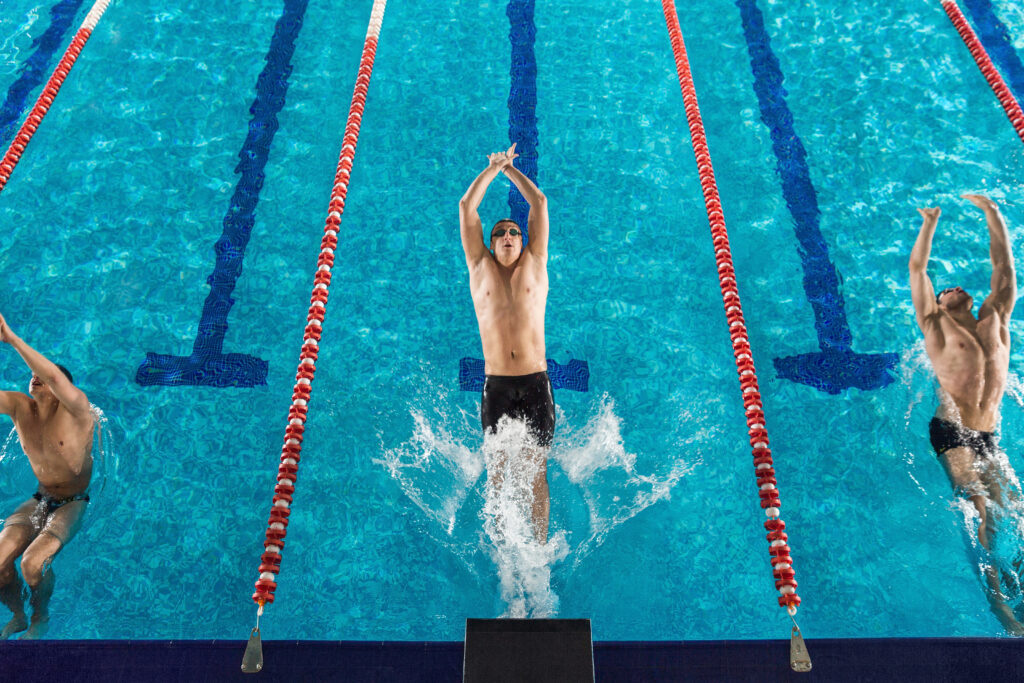 natação competitiva